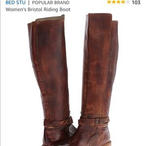 Bed Stu Bristol Riding Boots